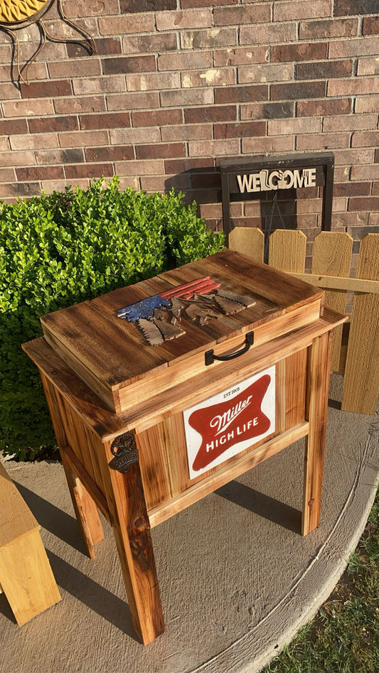 Wicked Cedar Custom Cooler